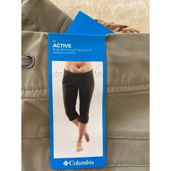New with tags Columbia Women’s Anytime Outdoor™ Capri (Size 4) - Picture 3 of 7